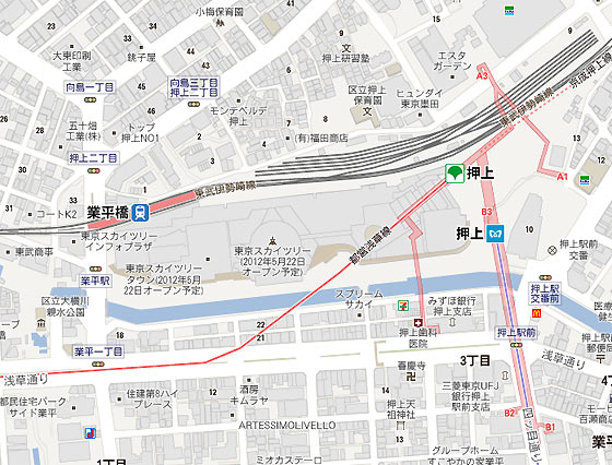 東京スカイツリーへ業平橋駅改めとうきょうスカイツリー駅は本当に利便性高いの Xwin Ii Weblog