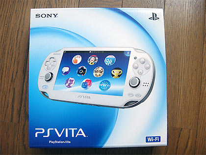 PlayStation Vita クリスタルホワイト購入 - XWIN II Weblog