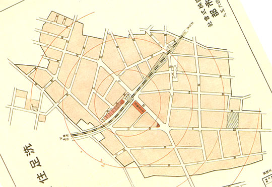 大正11年の田園都市全図から洗足住宅地プランを眺める - XWIN II Weblog